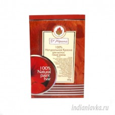Краска для волос натуральная "Горький шоколад" D'Alpana/ Индия – 60 гр.